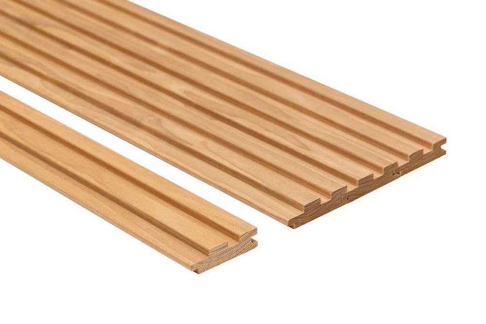 Boazeria do sauny i wnętrz Thermo osika Kyte 15x60x2100mm