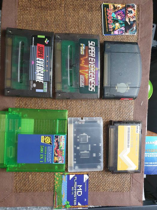 Флеш картридж для приставки Dendy Nes Snes N64 Sega