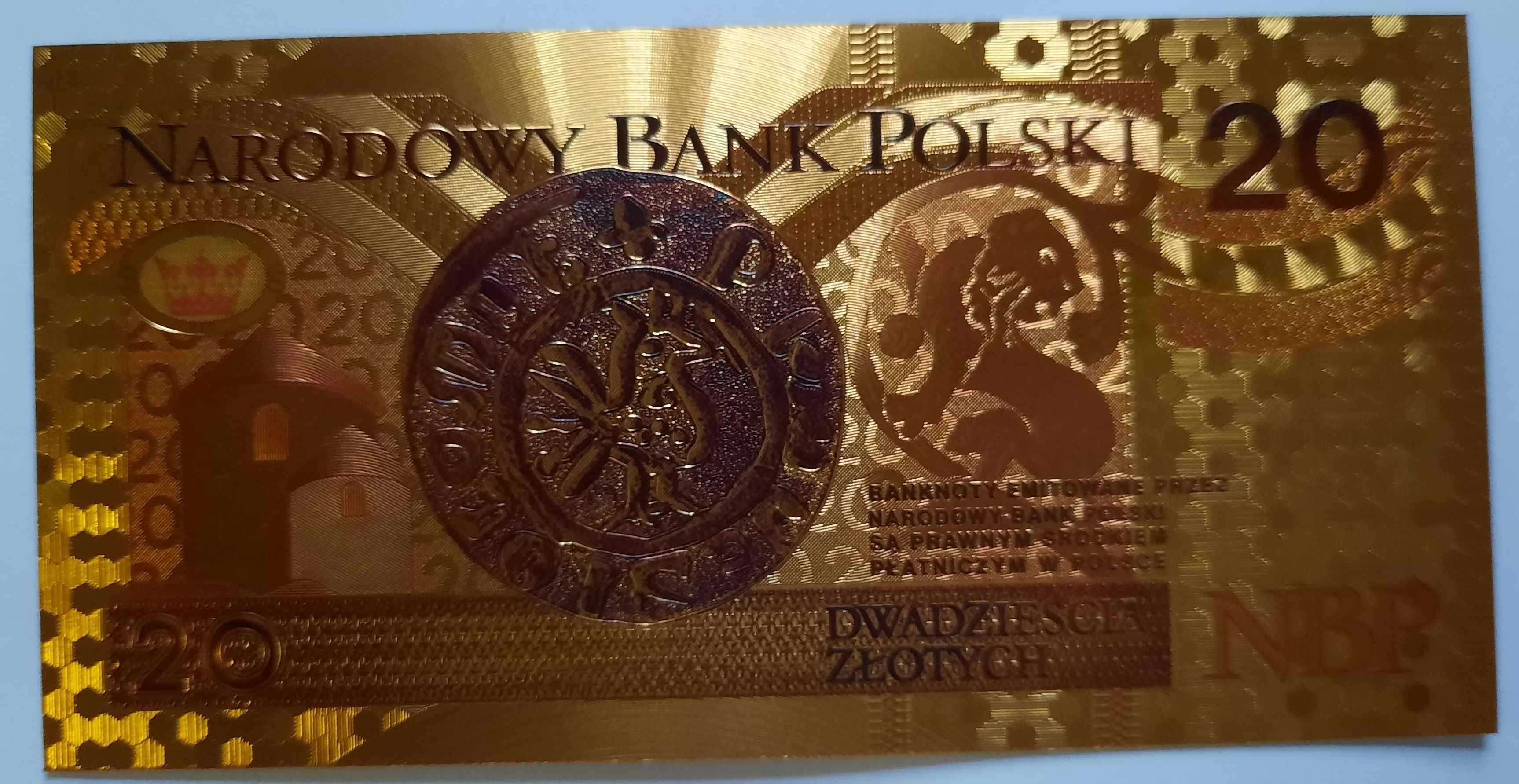 Banknot Kolekcjonerski 20 zł. Bolesław Chrobry