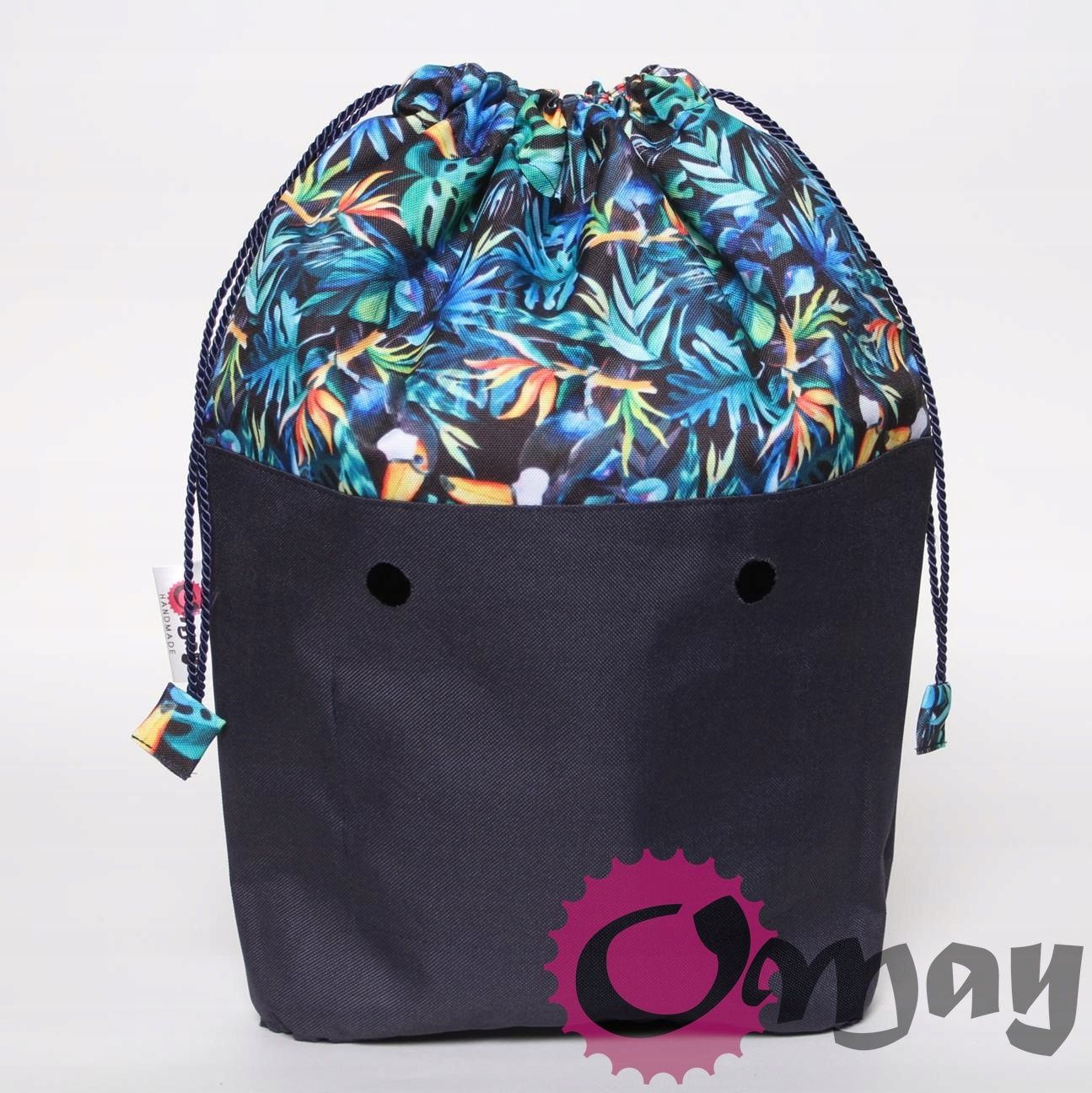 organizer OBAG MINI worek tukany granat komin 2 kieszenie OMAY.pl