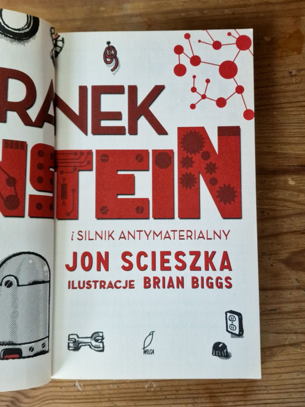Książka dla dzieci franek einstein i silnik antymaterialny