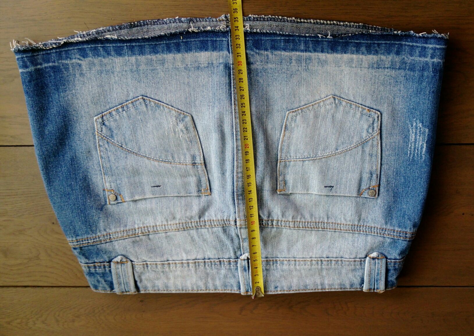 Krótka spódnica jeansowa damska mini r.40/L