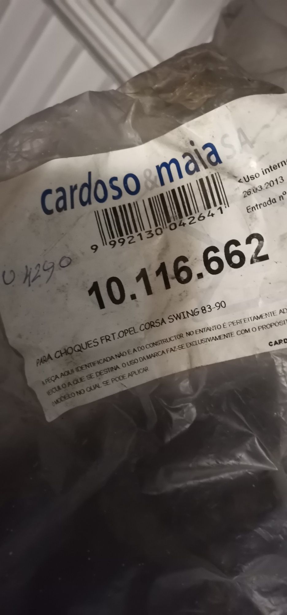 Para-choques Opel corsa A 8390