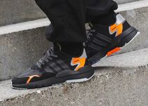 Eur38  кросівки Adidas Nite Jogger Core Black CG7088 чоловічі жіночі