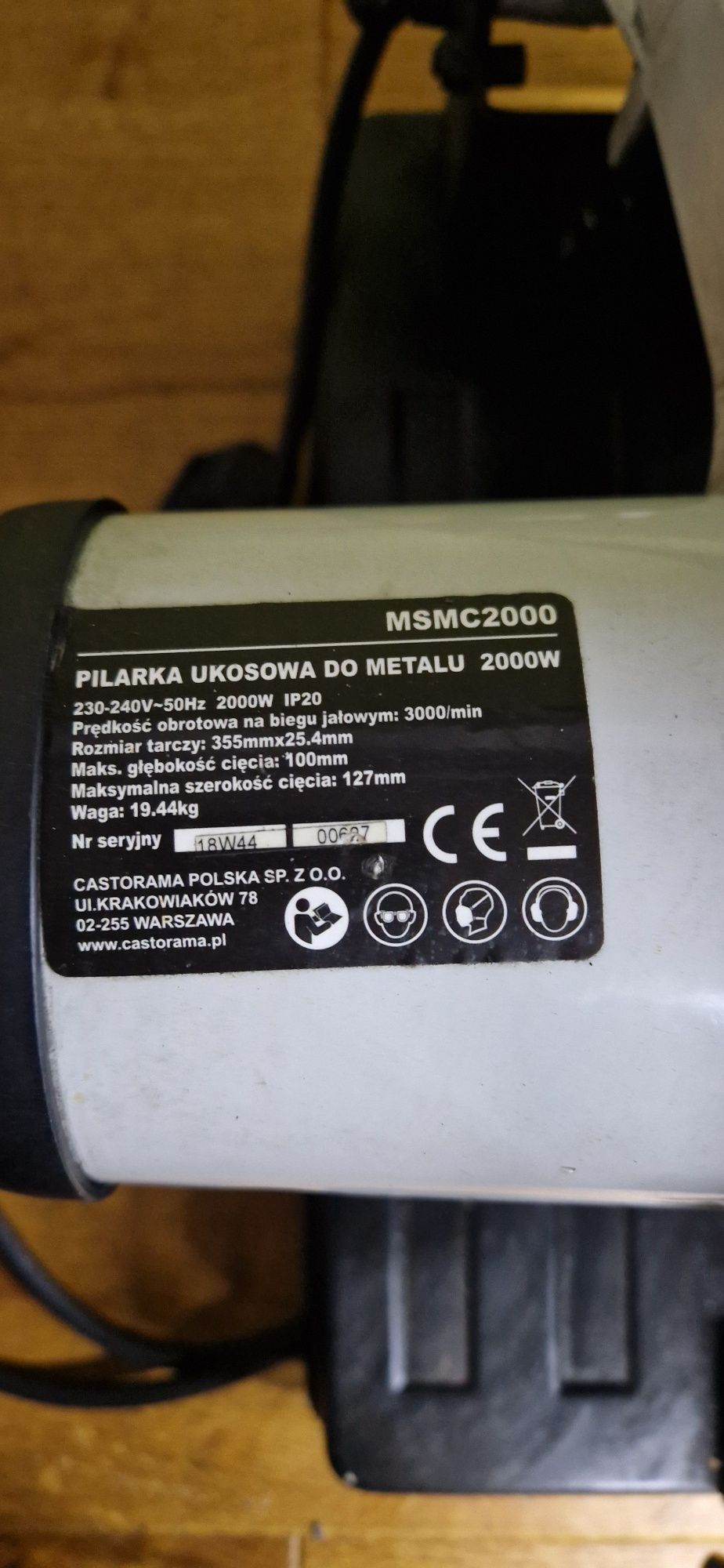 Piła tarczowa do metalu