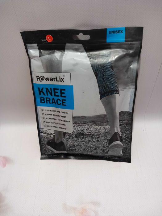 Powerlix opaska uciskowa na kolano ortopedyczna rozmiar L