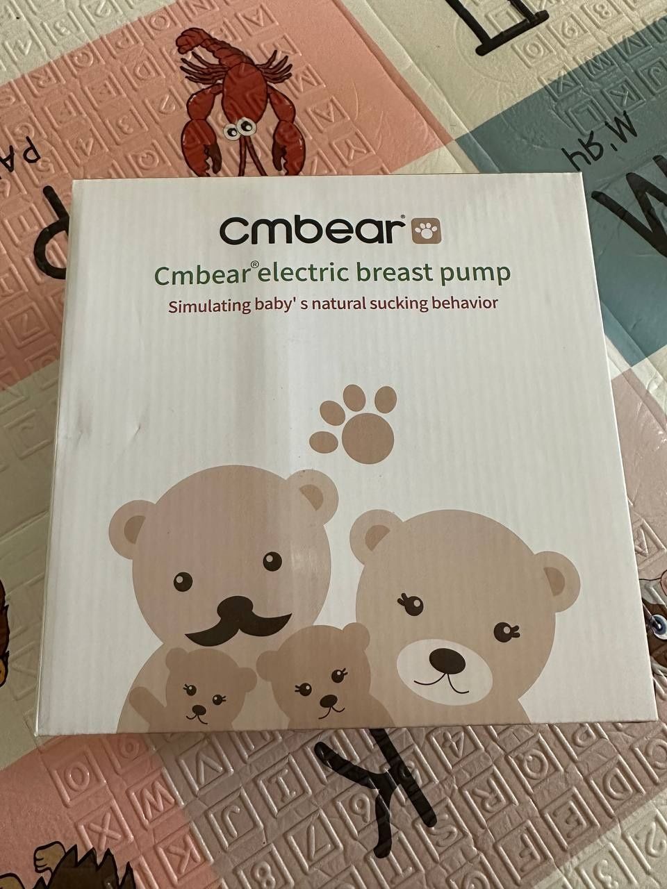 Молоковідсмоктувач Cmbear тихий електричний з масажем