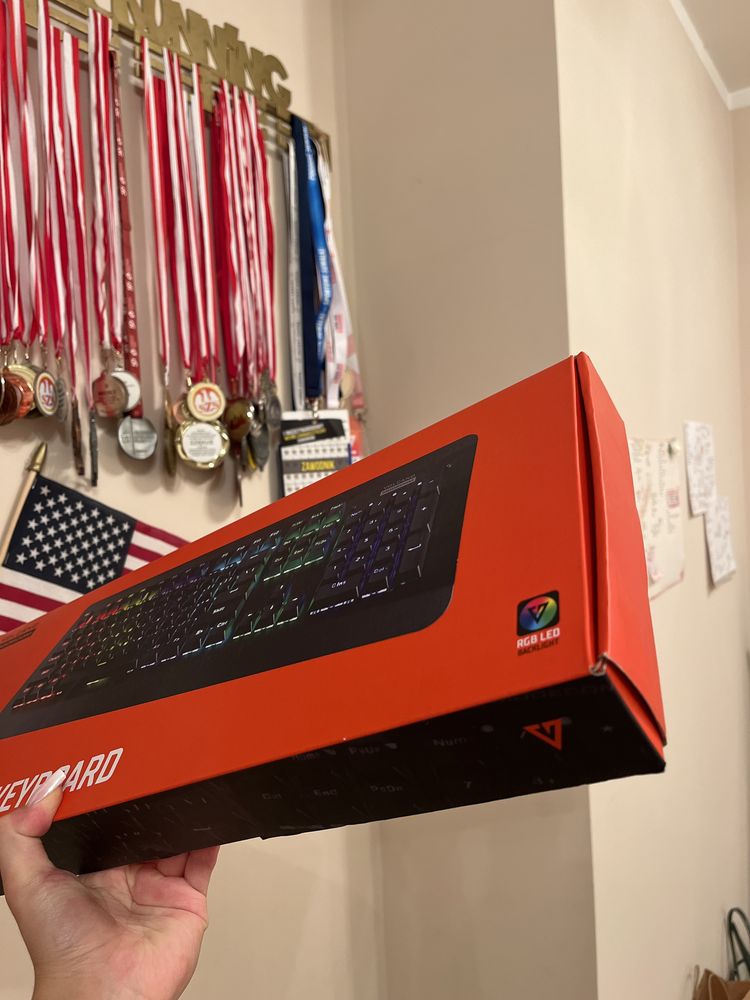 klawiatura volcano hammer 2 RGB mechanical keyboard