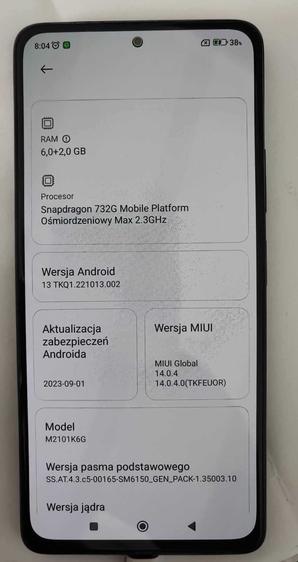 Smartfon XIAOMI Redmi Note 10 Pro 6/128 GB 6. 67 120Hz