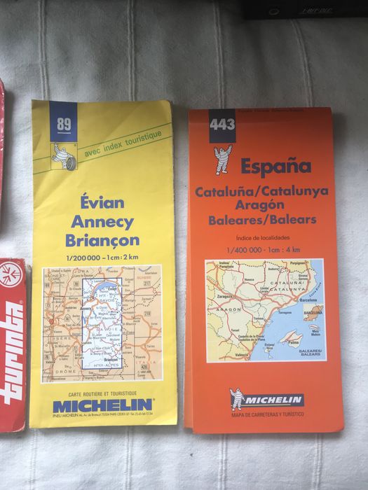 Mapas antigos (Europa, Portugal, Espanha, França)
