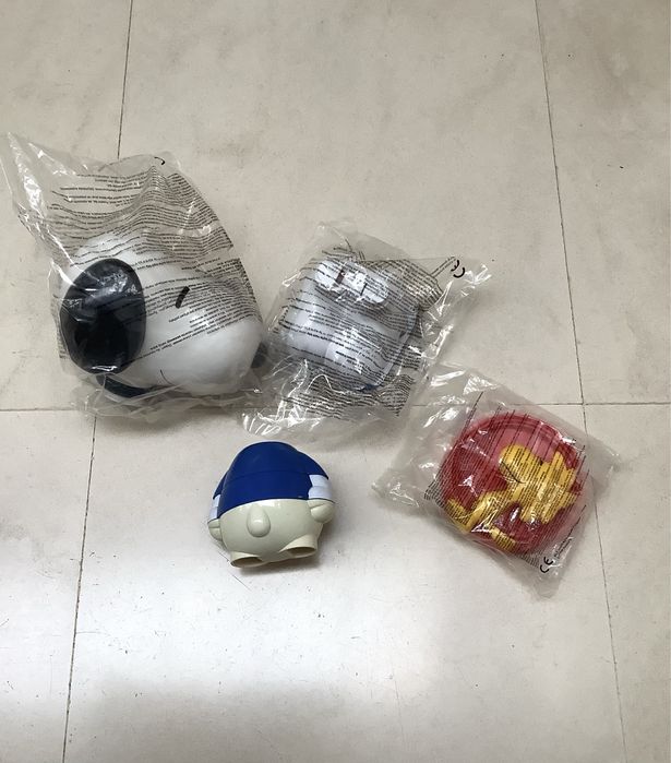 Boneco McDonald’s de 2002 ( 4 partes )