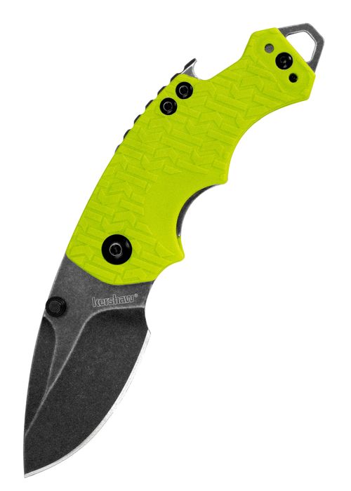 Folder Kershaw Shuffle, Lime, Blackwash - Bm