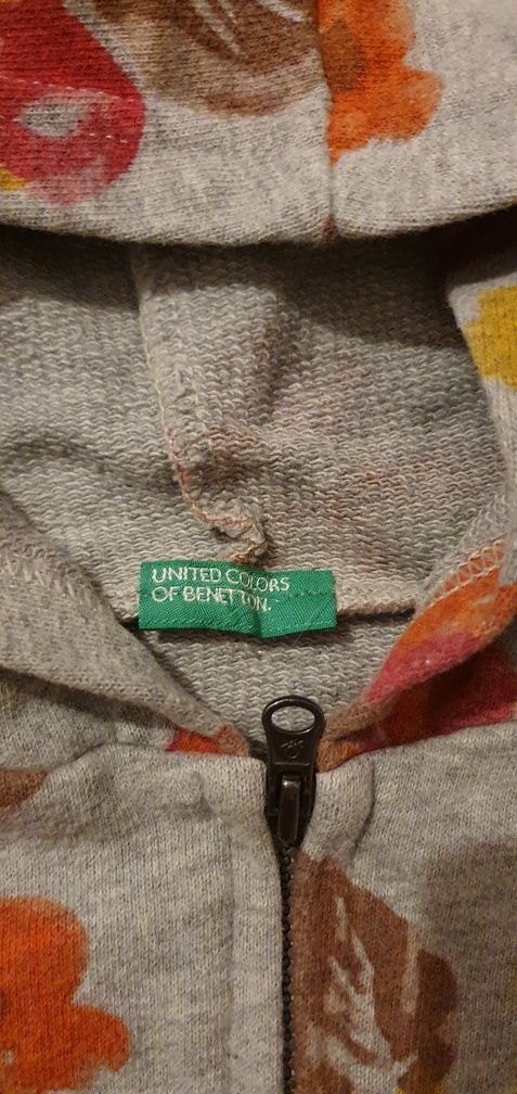 Bluza zapinana dla dziewczynki United Colors of Benetton 110
