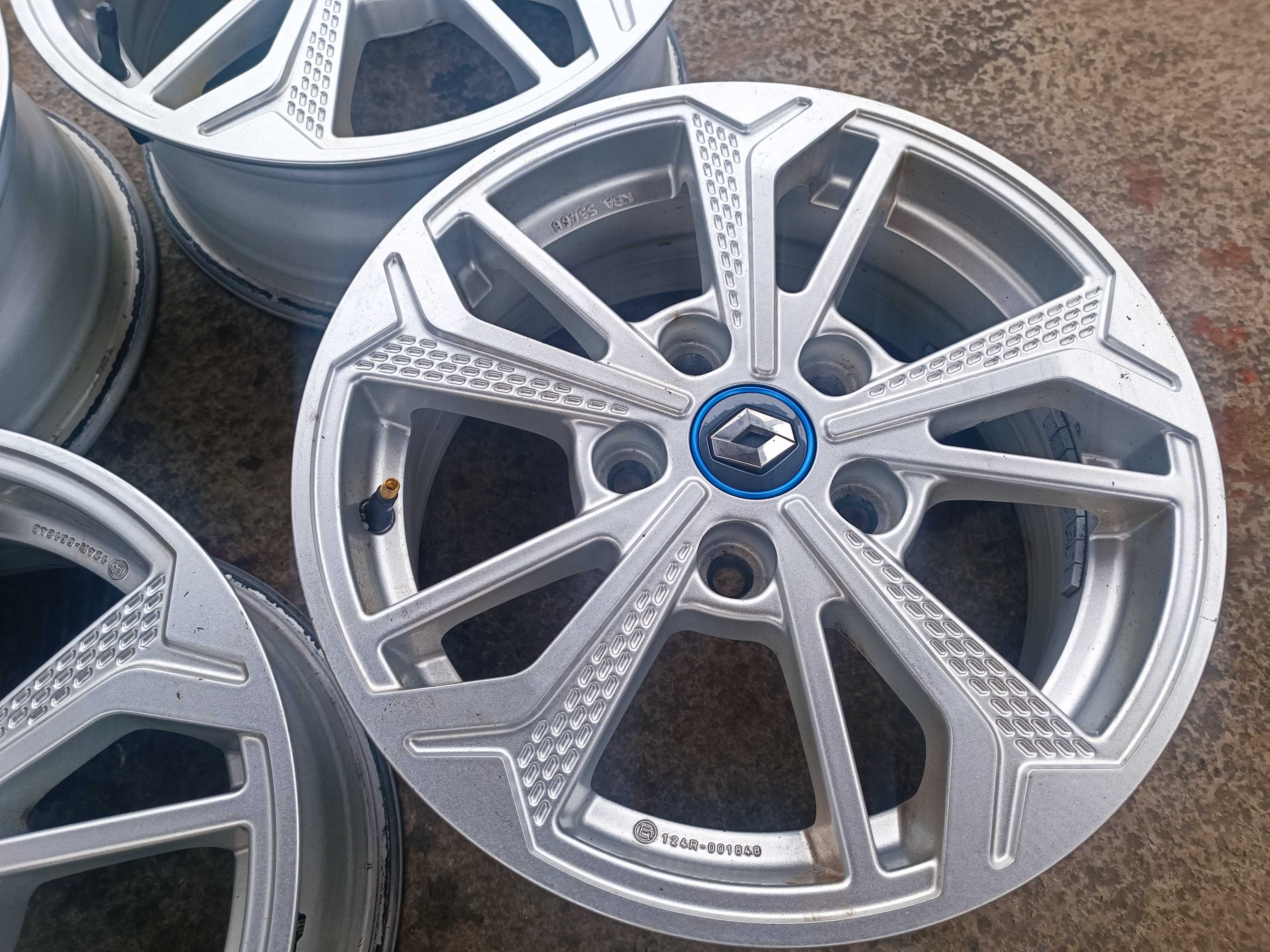 Renault Zoe felgi 15'' 5x114,3 ET40 6j - czujniki TMPS ciśnienia