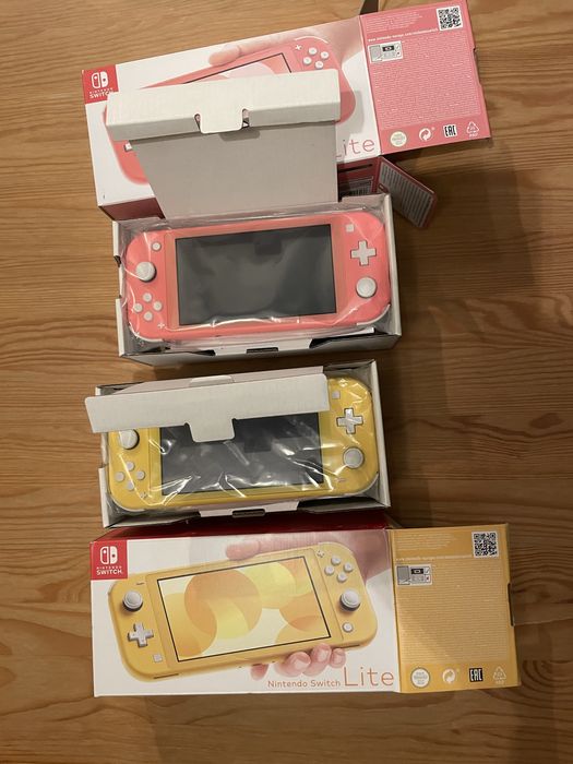 2 Nintendo Switch Lite + jogos