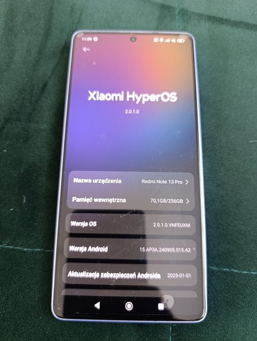 Smartfon XIAOMI Redmi Note 13 Pro 8/256GB 6.67" 120Hz fioletowy