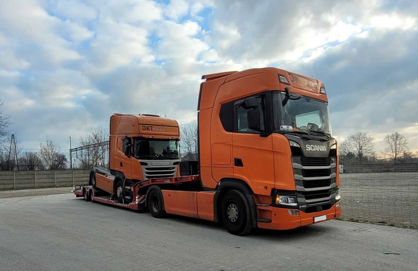 Naczepa laweta niskopodwoziowa do transportu TIR, BUDOWLANE, ROLNICZE