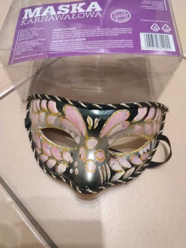 Maska karnawałowa, produkt nowy.