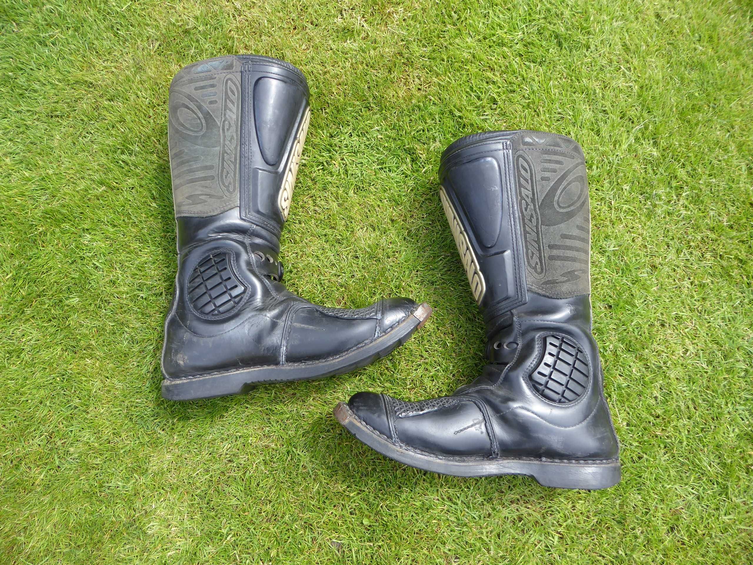 SINISALO Bluza Koszulka Spodnie Buty Kask ENDURO Moto CROSS Komplet !
