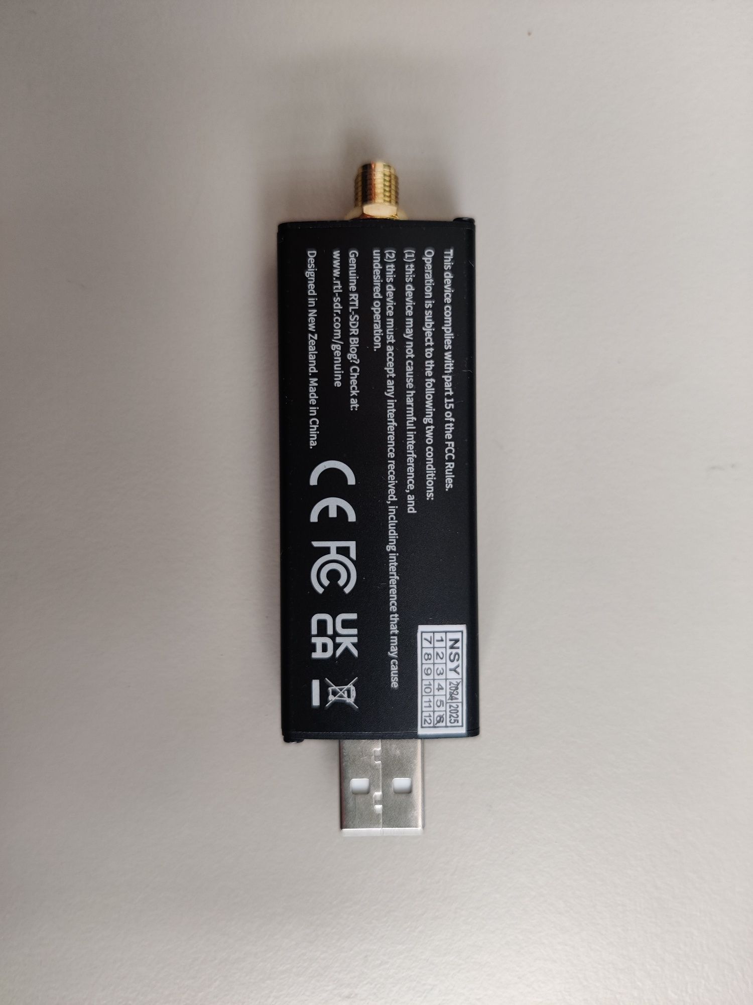 Oryginalny RTL SDR V3 modem TV USB wmbusmeters