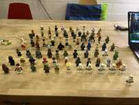 Coleção de minifiguras lego