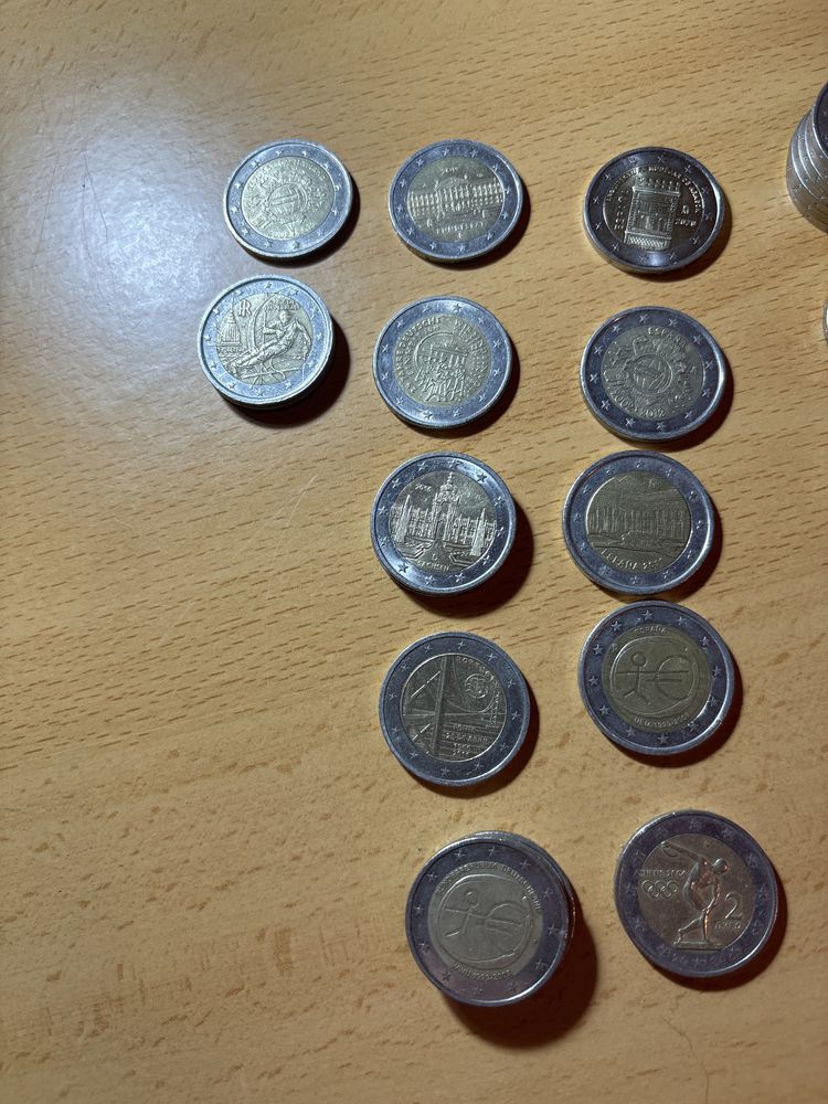 Moedas 2 euros comemorativas