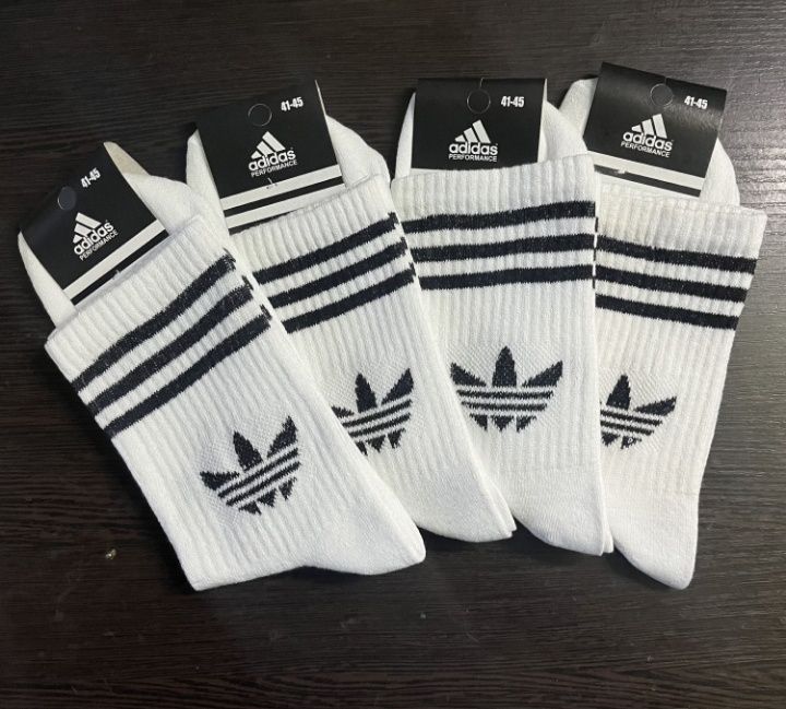 Нові Високі Шкарпетки Adidas / Адідас / Адидас Чоловічі, Розмір 41-45