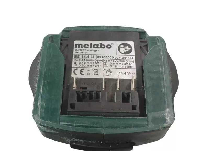 Wkrętarka Metabo 14,4V 2x1,5Ah Walizka Ładowarka