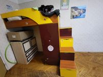 Кровать-чердак; шафа