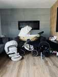 Wózek 3w1 Junama Diamond z fotelikiem Cybex Aton M