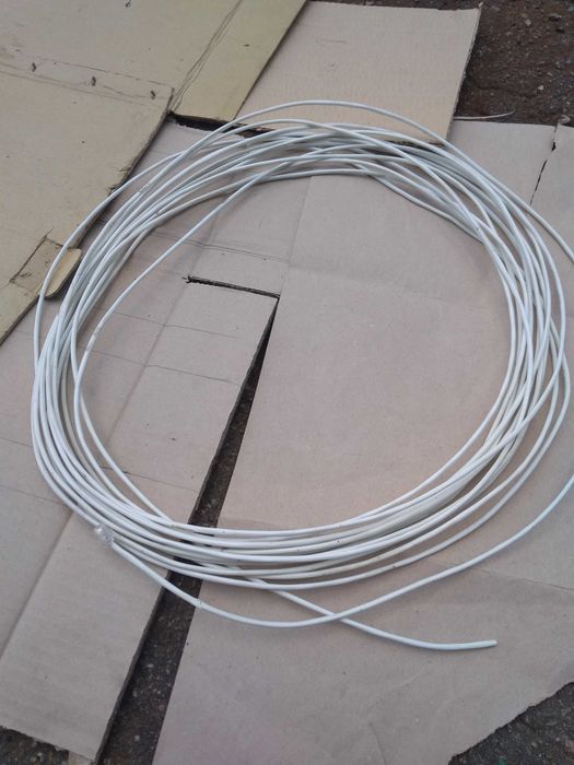 Кабель телефонний двожильний екранований 15 метрів