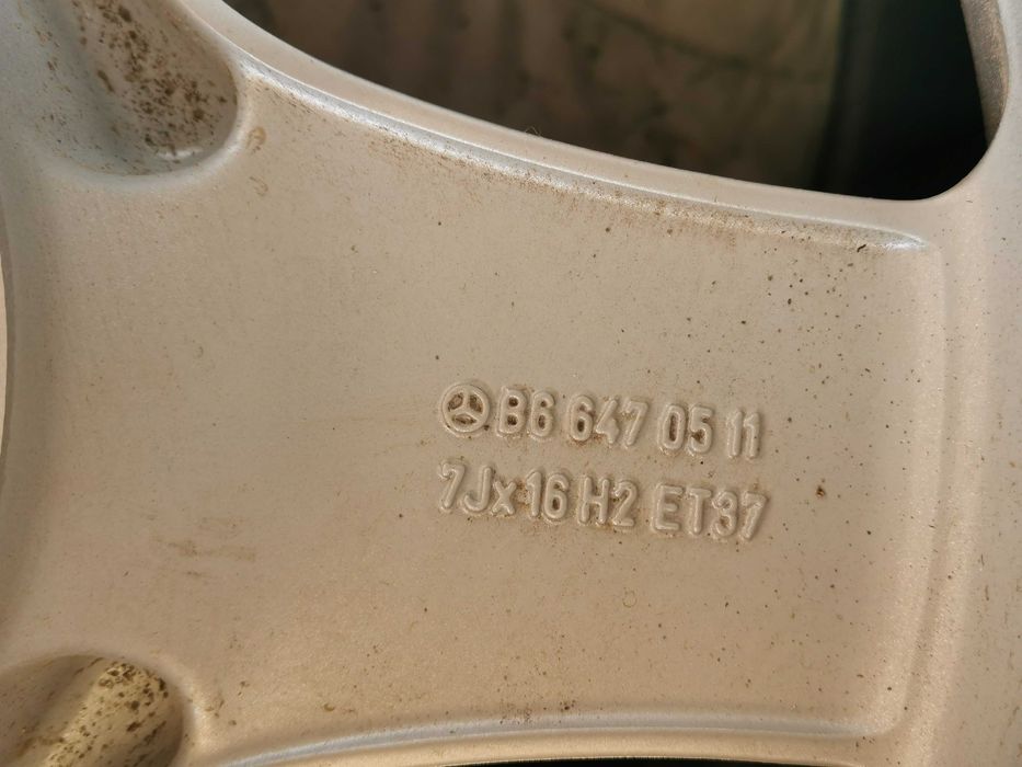 Felga aluminiowa 7Jx16 Mercedes SLK-Class CLK-Class 5x112 ET37