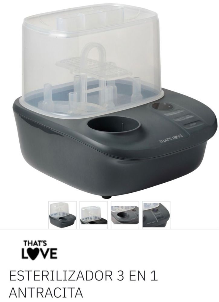Esterilizador (aquecedor) multifunções 3 em 1 biberões (That’s Love)