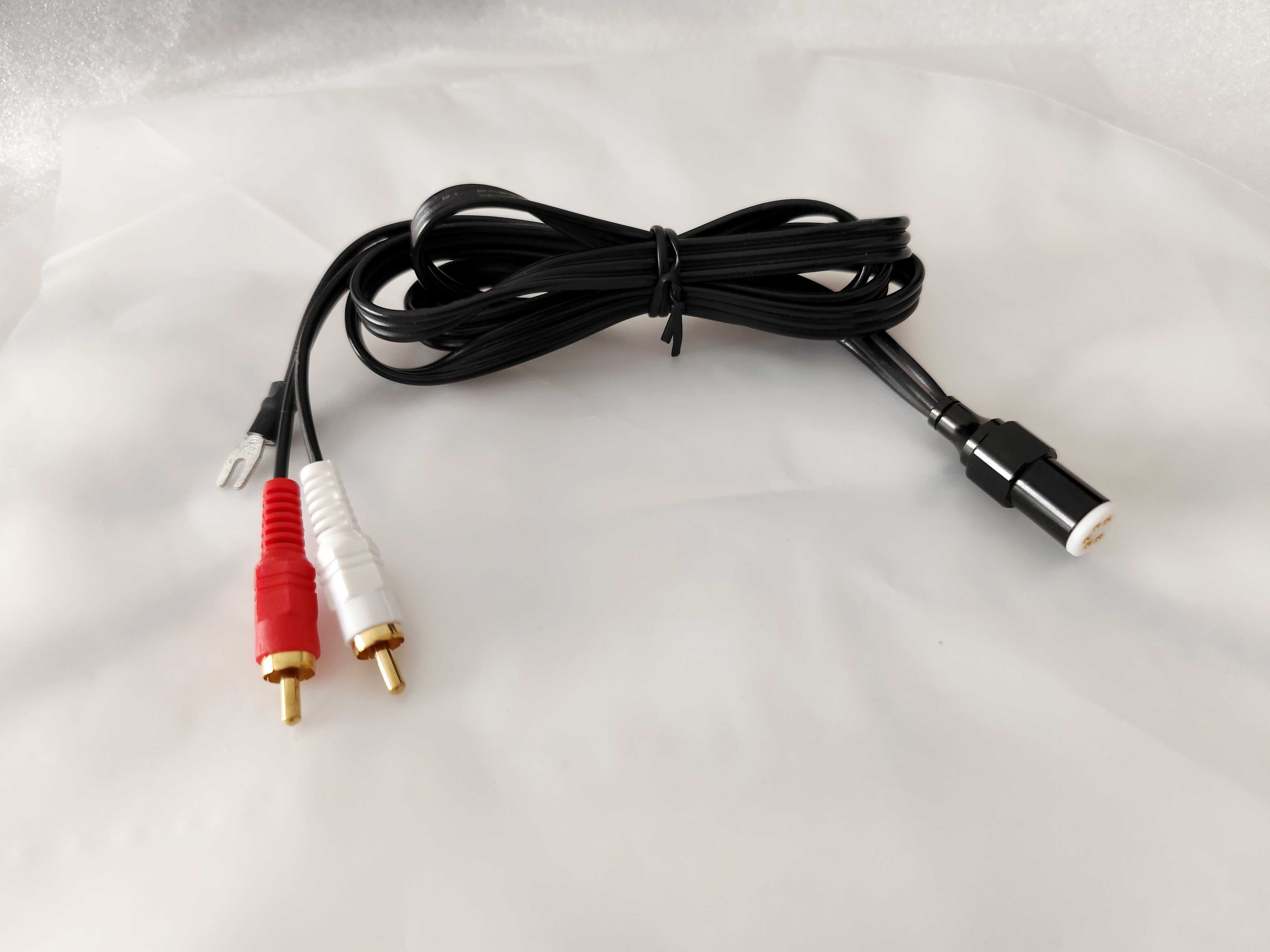 Cabo Phono Gira-Discos - MDIN 5-pin RCA c/ fio terra - 1,5 mts