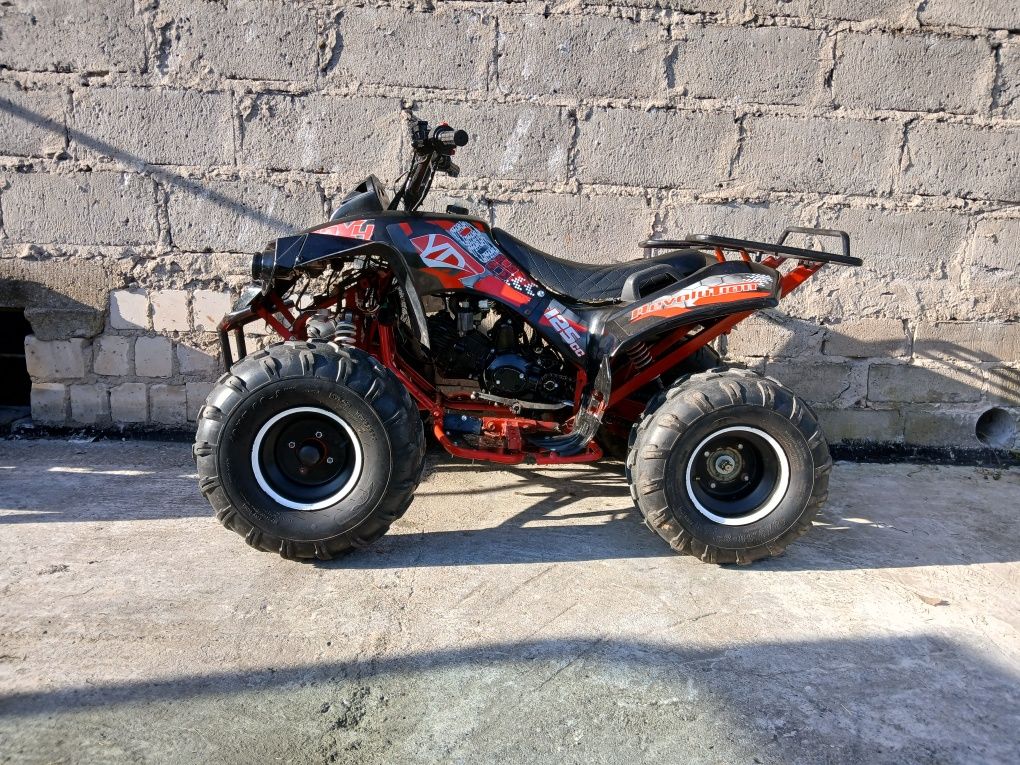 Quad spalinowy 110 ccm 3+1 bieg wsteczny HAK transport dowóz pod dom