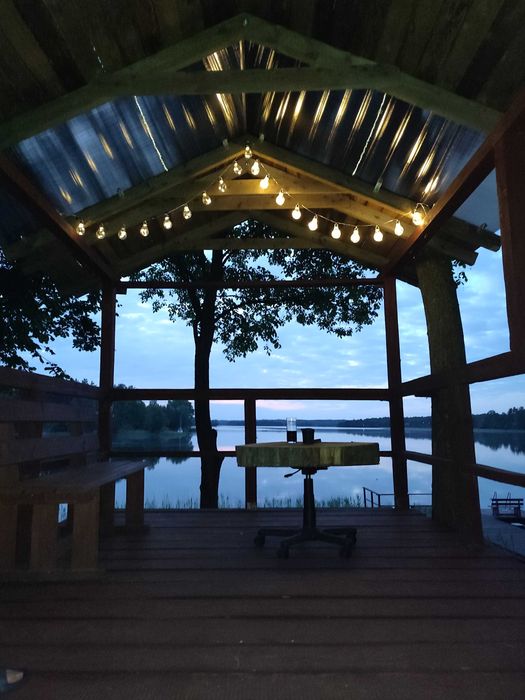 Domek z własną linią brzegową