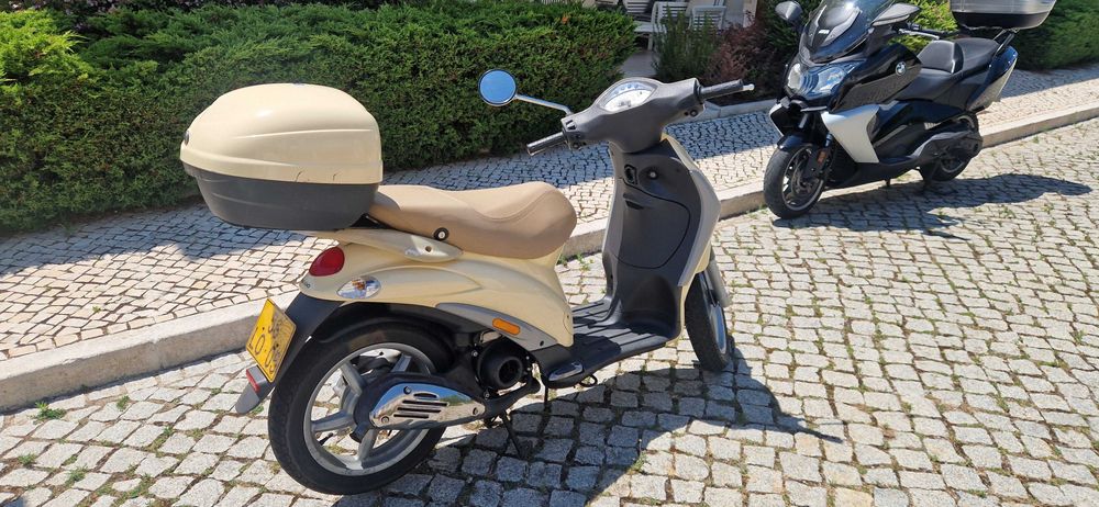 Scooter Piaggio 50cc Nacional – 1 dono, 1.600 km
