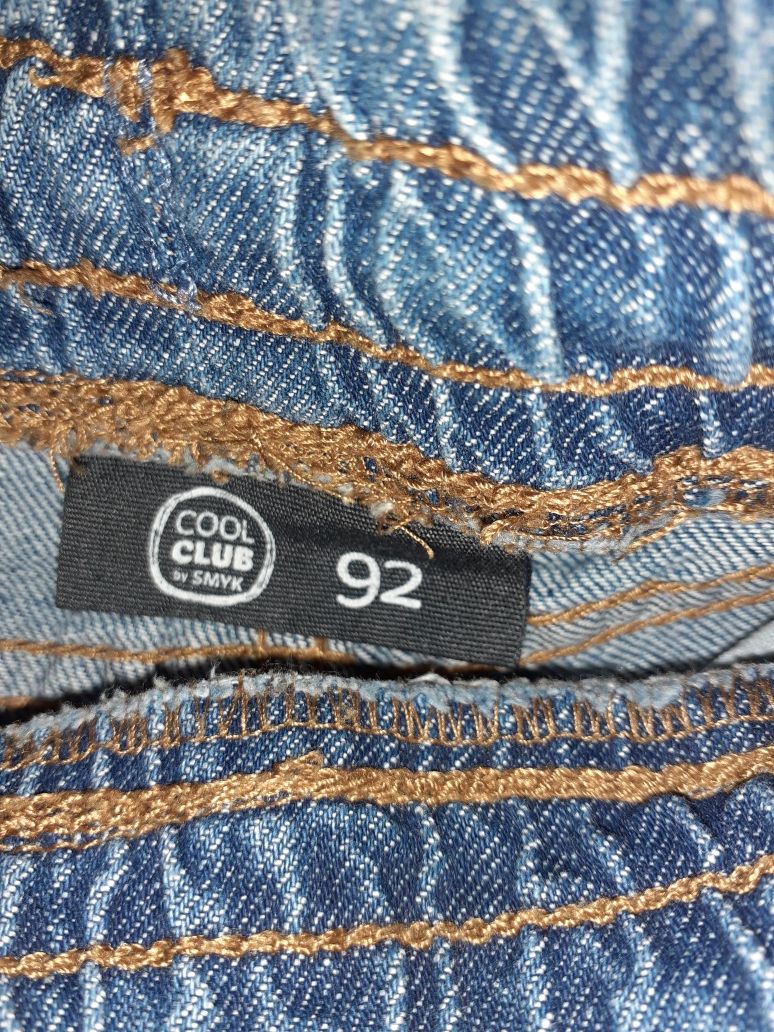 Spodnie jeansy bojówki Zara Cool Club