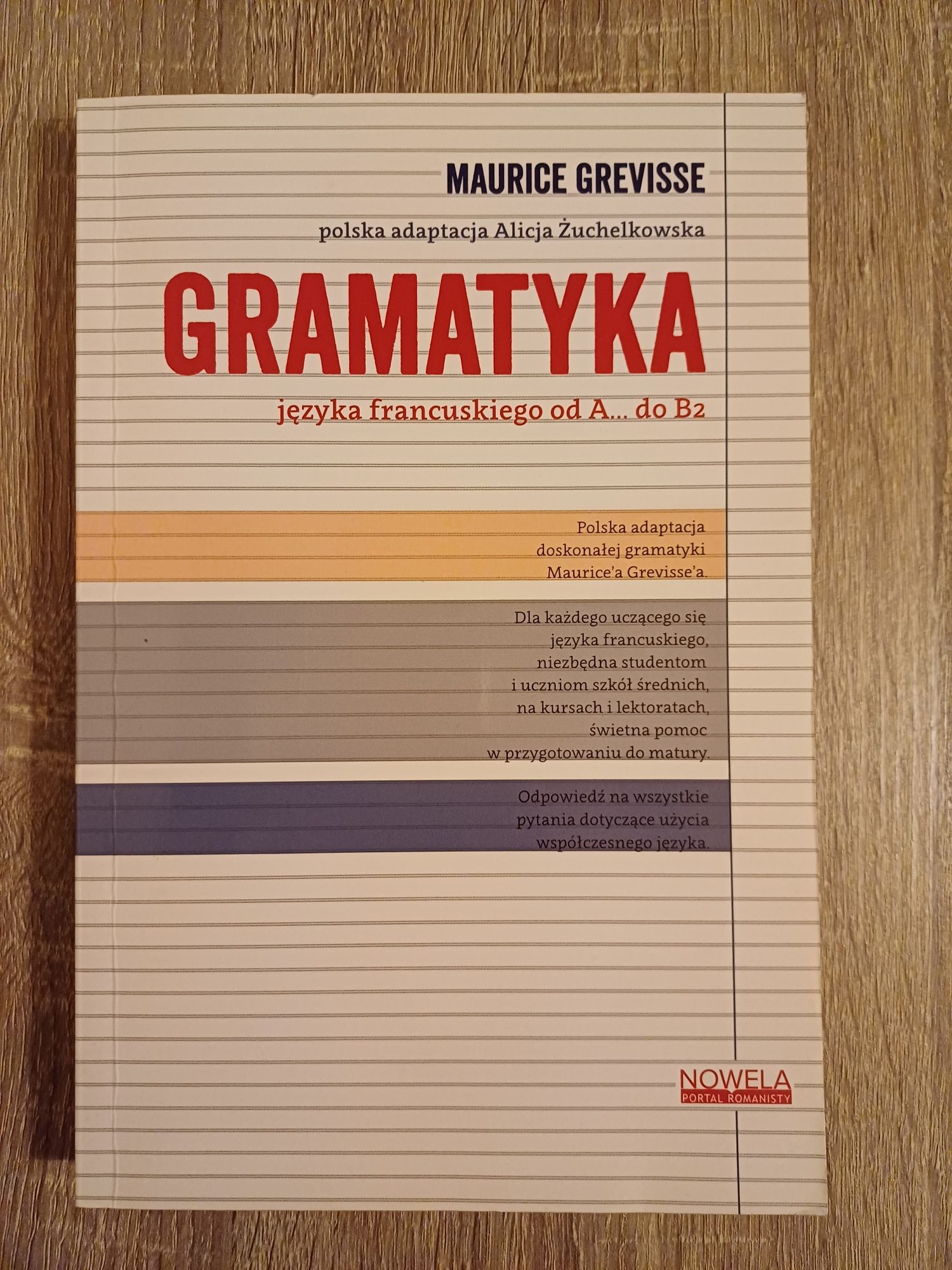 Nowa książka "Gramatyka języka francuskiego od A do B2"