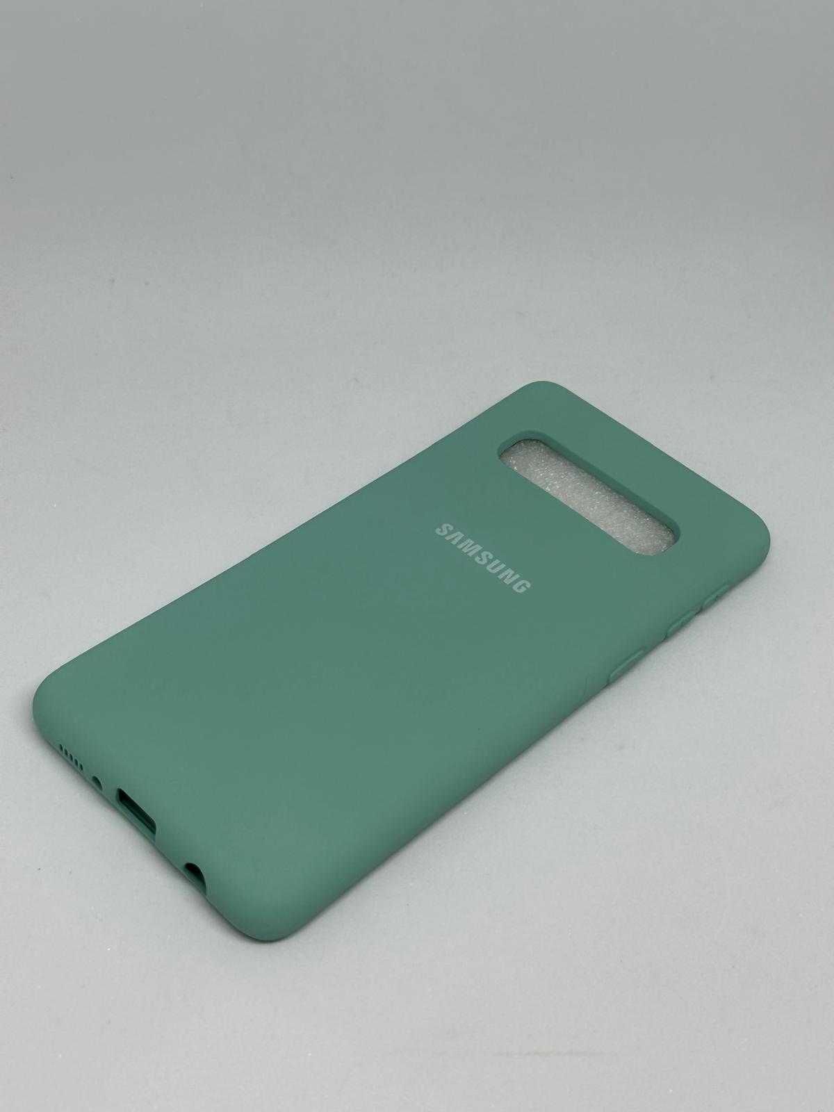 Samsung S10 Etui Case Silikonowy Obudowa Miętowa kod 1114
