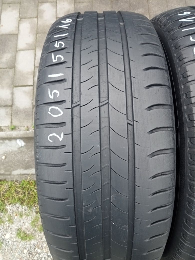 2x Opony Używane Letnie 205/55R16 Michelin