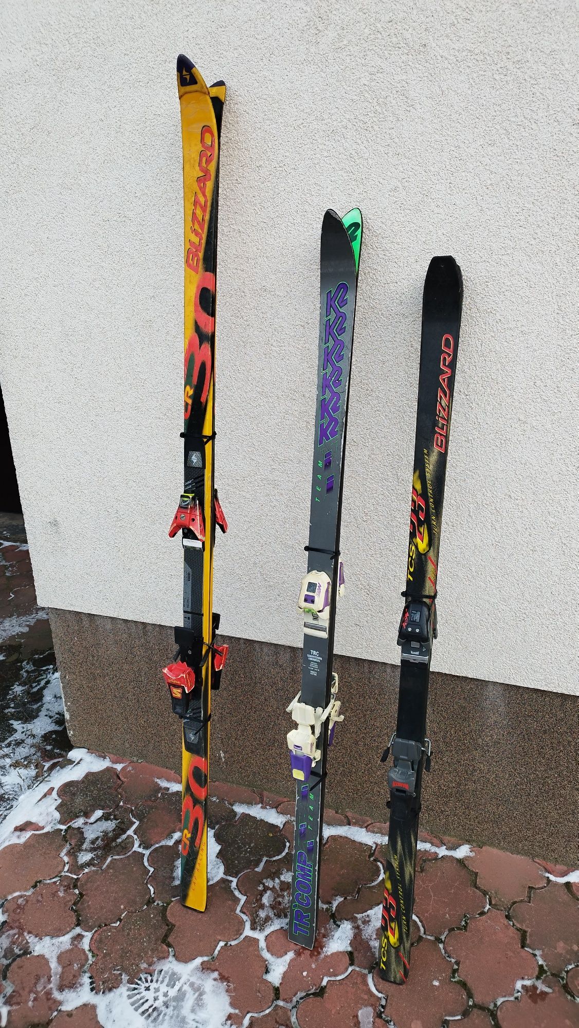 Zestaw 3 x Narty Blizzard TRC