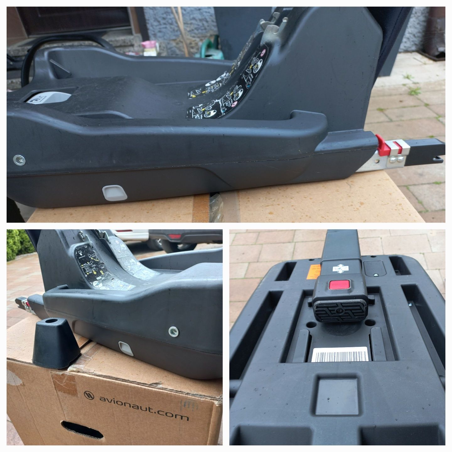 Komplet wózek anex e type i nosidło avionaut pixel z bazą Isofix