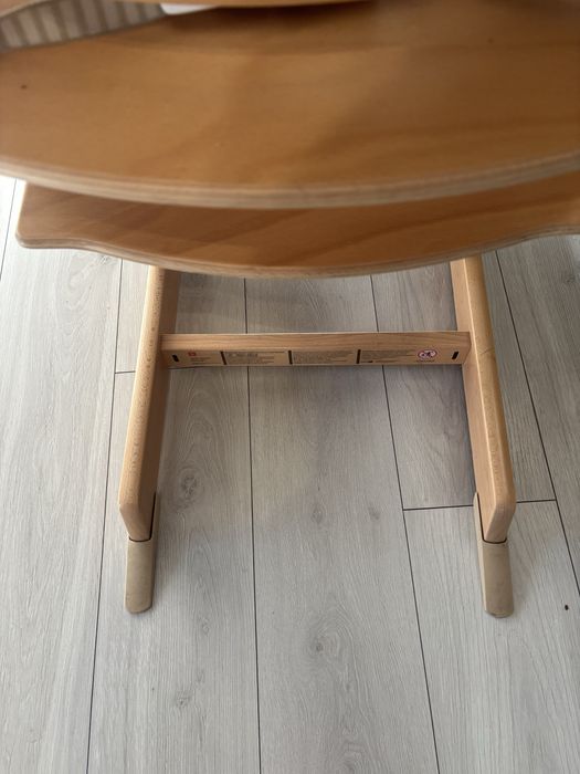 Krzeselko stokke tripp trapp tacka szelki baby set