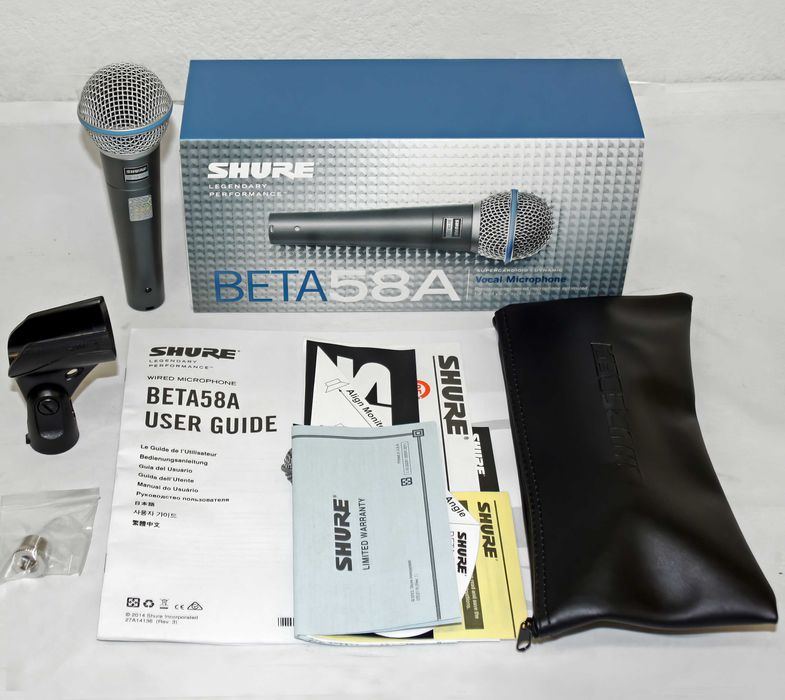 SHURE BETA 58A (новий, мікрофон) Мексика