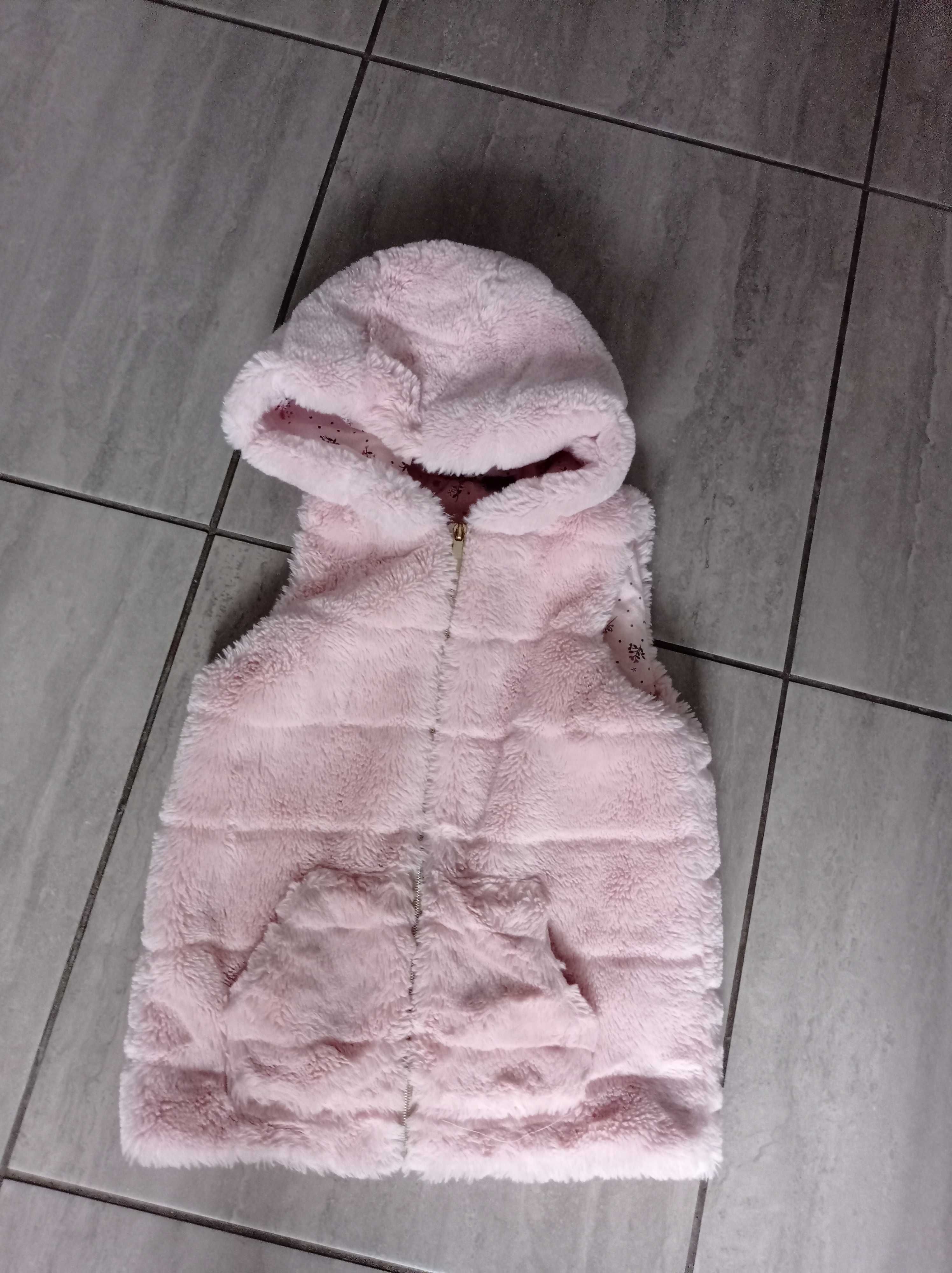 Bezrękawnik/kamizelka dla dziewczynki r. 134