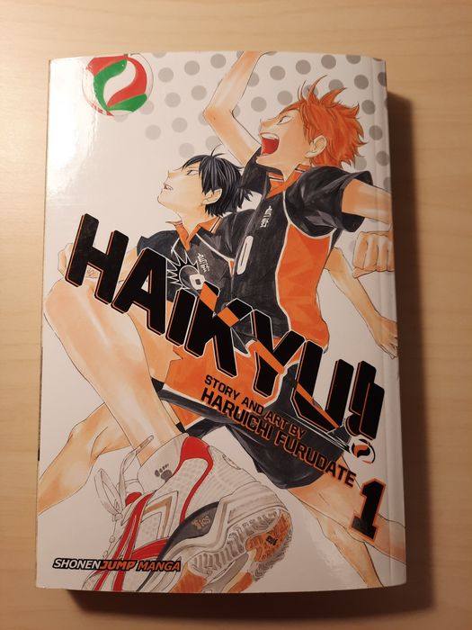 HAIKYU!! Manga cz. 1 po angielsku