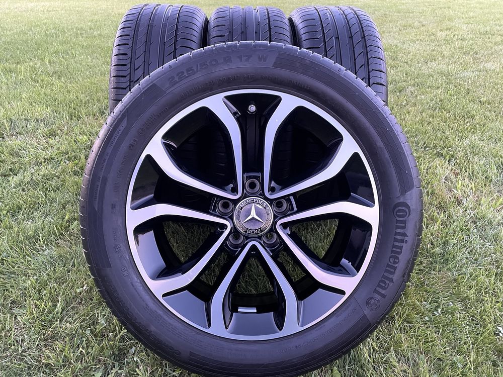 Koła letnie 17” 5x115 Mercedes C Klasa W205 i inne 225/50/17