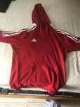 Casaco asidas vermelho