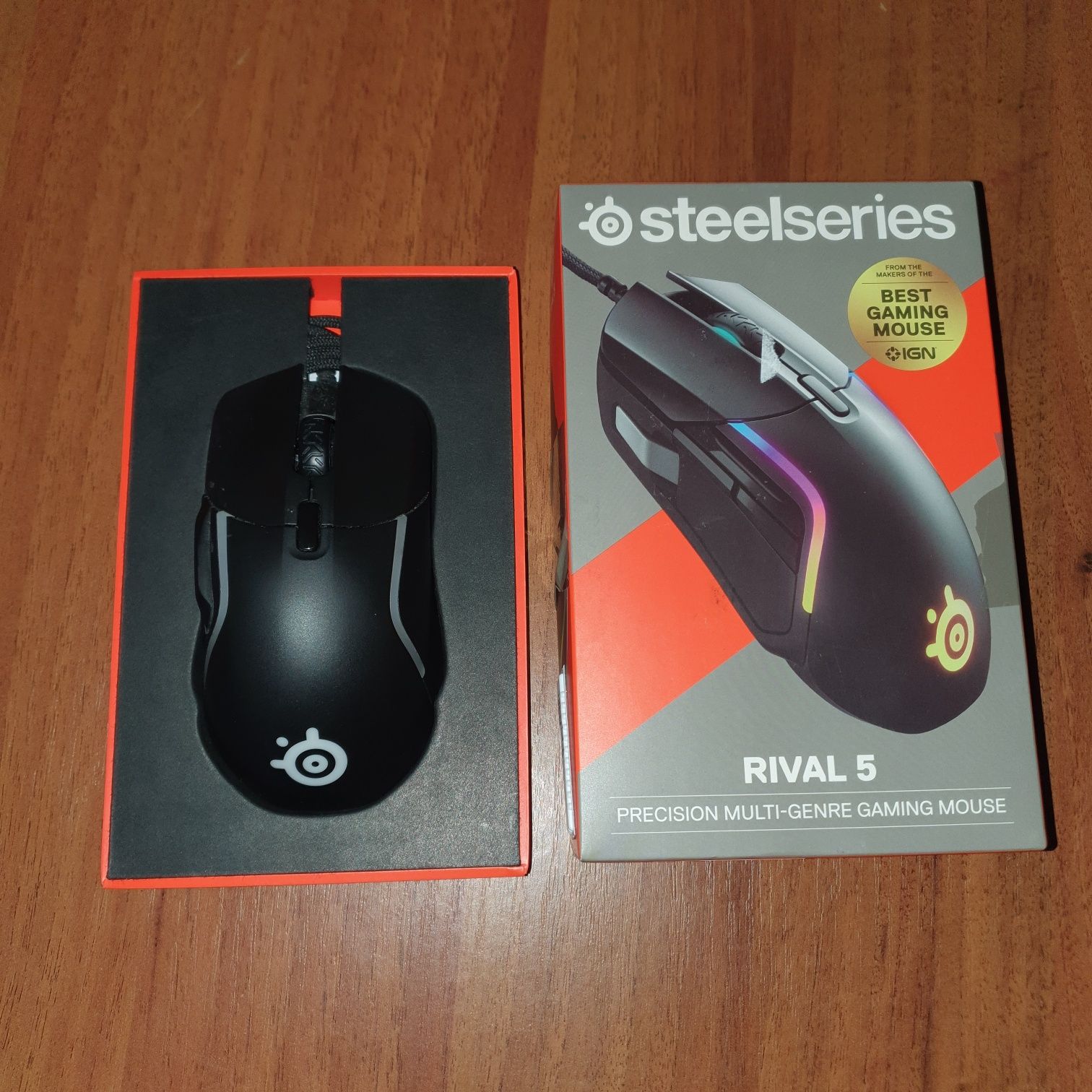 Провідна Мишка Steelseries Rival 5